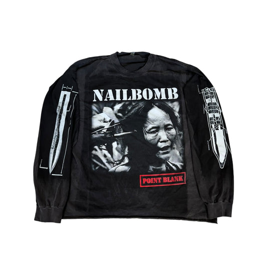 Nailbomb Point Blank Long Sleeve T-Shirt (XXL)