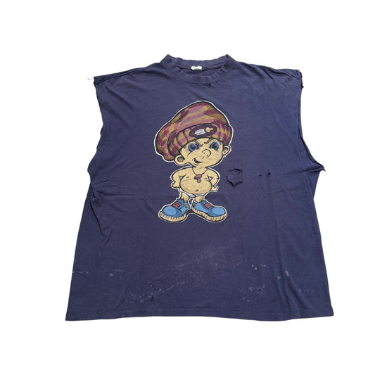 Mushroom Head Baby Thrashed T-Shirt