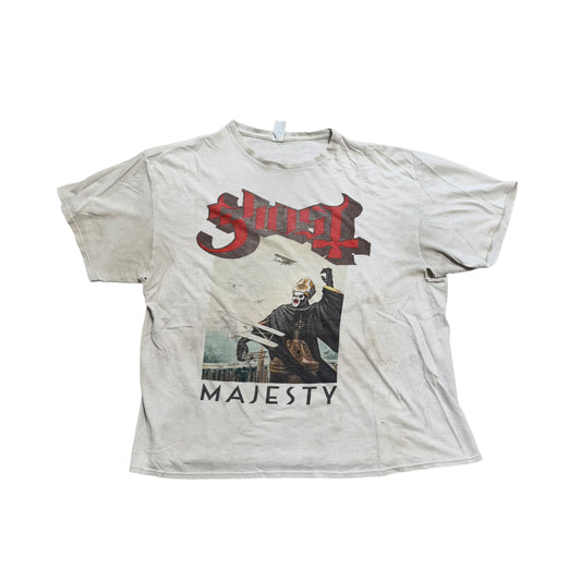 Ghost Majesty Thrashed T-Shirt (Boxy XL)