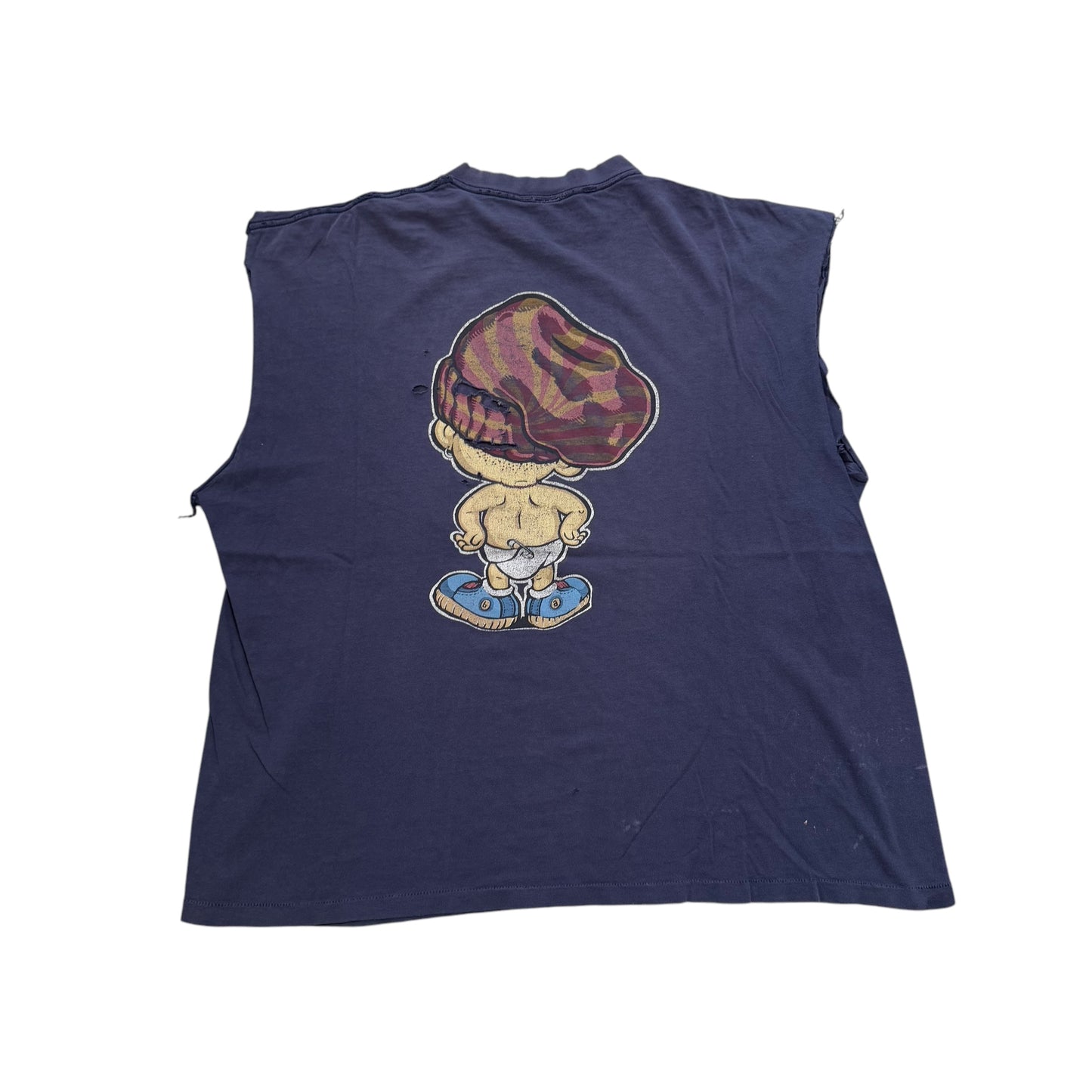 Mushroom Head Baby Thrashed T-Shirt