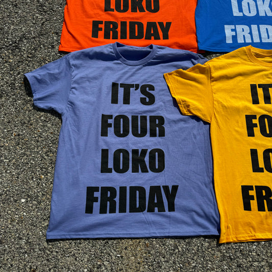 Four Loko Friday Violet T-Shirt