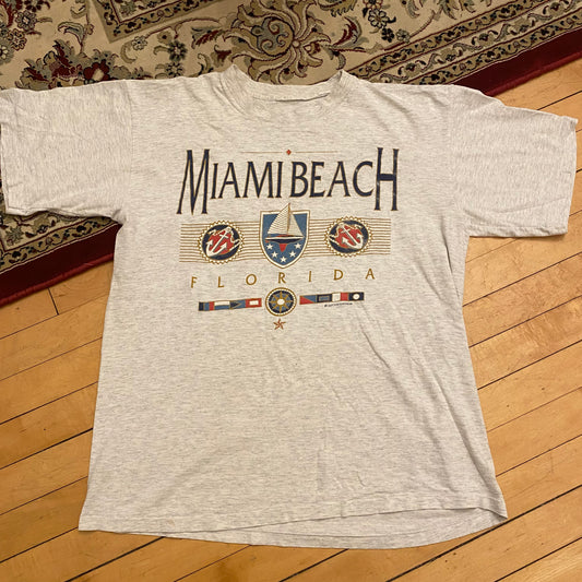 Miami Beach T-Shirt 90s (XL)