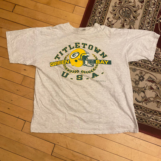 Packers Title Town T-Shirt 90s (XL)